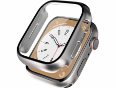 CRONG Hybridní pouzdro na hodinky Apple Watch 41mm Starlight Glass