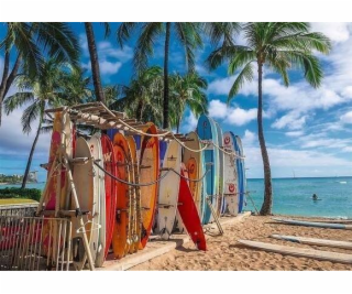 Trefl Puzzle 1000 dílků Waikiki Beach Havaj