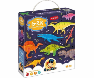 CzuCzu Puzzle 60 dílků Grr Dinosaurs