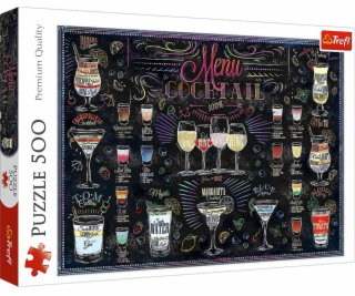 Trefl 500dílné puzzle s nápojovou kartou