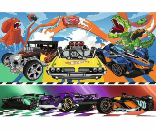 Trefl Puzzle 100 dílků Hot Wheels závodní auta