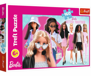 Trefl Puzzle 160 dílků Barbie a její svět