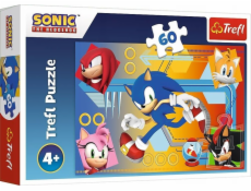 Trefl Puzzle 60 dílků Sonic v akci