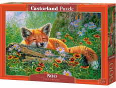 Castor Puzzle 500 dílků Spící liška