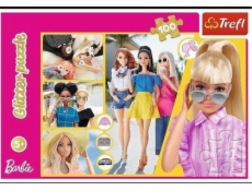 Trefl Puzzle 100 dílků Třpytivé třpytky Barbie
