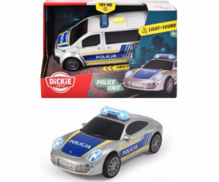 Dickie Policejní jednotka SOS Vozidlo 2 typy