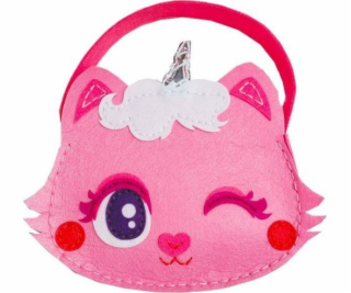 Stnux Kreativní sada Růžový pytlík s koťátkem Felt Crafts