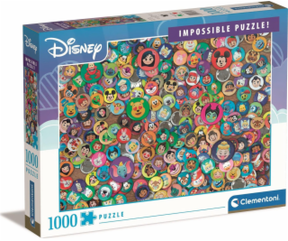 Clementoni Puzzle 1000 dílků Impossible Disney Classic