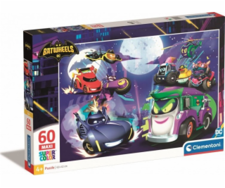 Clementoni Puzzle 60 dílků Maxi Batwheels