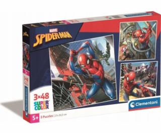 Clementoni Puzzle 3x48 dílků Spider-Man