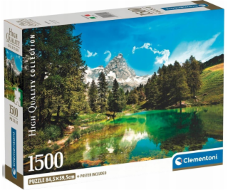 Clementoni Puzzle 1500 dílků Kompaktní Modré jezero