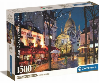 Clementoni Puzzle 1500 dílků Kompaktní Paříž Montmartre