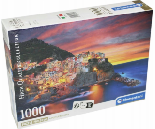 Clementoni Puzzle 1000 dílků Kompaktní Manarola