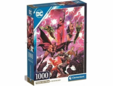 Clementoni Puzzle 1000 dílků Kompaktní DC Comics Liga spravedlnosti