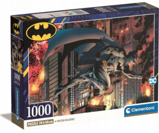 Clementoni Puzzle 1000 dílků Kompaktní Batman