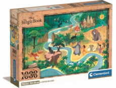 Clementoni 1000dílné puzzle Kompaktní mapy příběhů Kniha Hungle