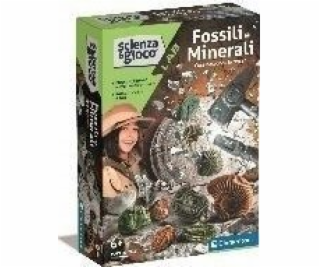 Clementoni Vědecká sada pro fosilie a minerály