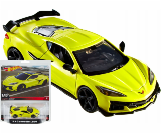 Hot Wheels Prémiové vozidlo Corvette v měřítku 1:43