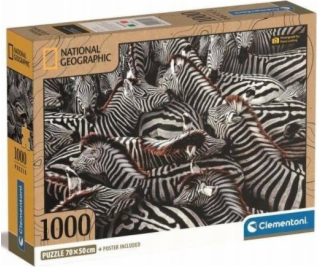 Clementoni Puzzle 1000 dílků Kompaktní National Geographic