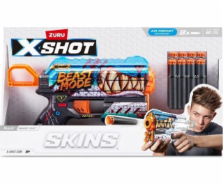 ZURU X-Shot SKINS FLUX Launcher (8 šipek) Beast Out