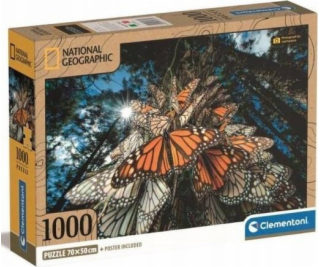 Clementoni Puzzle 1000 dílků Kompaktní National Geographic
