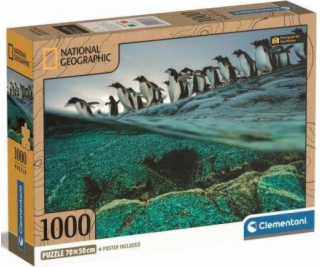 Clementoni Puzzle 1000 dílků Kompaktní National Geographic