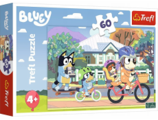 Trefl Puzzle 60 dílků Šťastný modrý