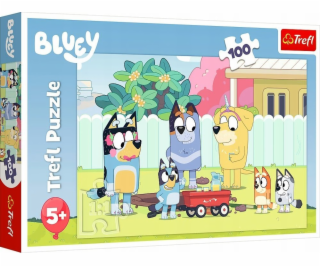 Trefl Puzzle 100 dílků Blueyho veselý svět