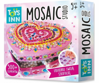 Stnux Kreativní sada Mozaiková krabička se srdíčkem