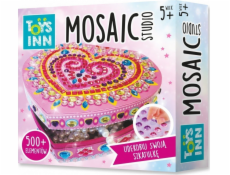 Stnux Kreativní sada Mozaiková krabička se srdíčkem