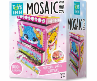 Stnux Kreativní sada Mozaiková krabička s koťátkem