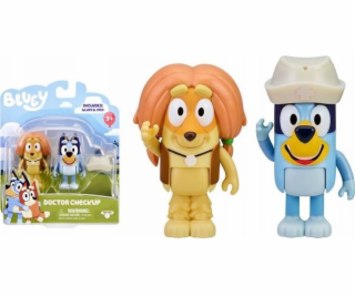 Tm Toys Sada 2 figurek Bluey Návštěva lékaře