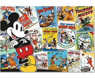Trefl Puzzle 1000 dílků V Mickeyho světě Mickey Mouse