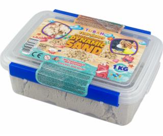 TUBAN Dynamický písek 1kg v krabici, přírodní
