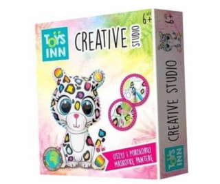 Stnux Sada pro šití a vybarvování Creative Studio Panther