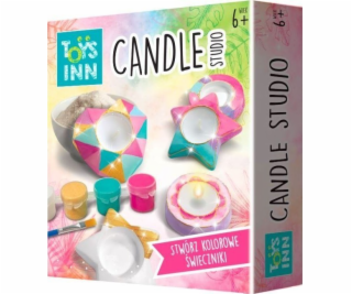 Stnux Kreativní sada Candles Studio, sádrové svícny