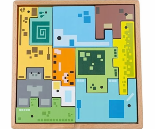 Trefl Drewno Dřevěné puzzle Pixel Gang