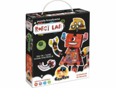 CzuCzu Kreativní puzzle 63 dílků - Robot Lab