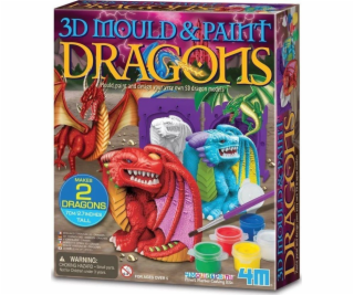 4m Kreativní sada Sádrový odlitek - Drak