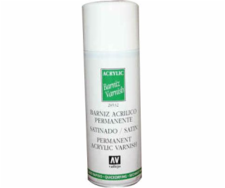 Vallejo lak ve spreji polomatný 400 ml.