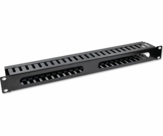 Qoltec Organizér kabelů pro 19  rackové skříně | 24 portů...