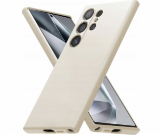 CRONG Barevný kryt Samsung Galaxy S24 Ultra béžový