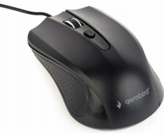 Gembird Optická myš černá/USB kabel 1,8 m