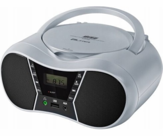 Eltra Rádio CD přehrávač LILA2 USB/BT stříbrný