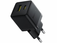 Nabíječka do sítě Baseus Palm 20W, 1xUSB, 1xUSB-C černá