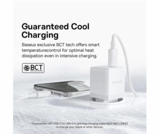 Nabíječka do sítě Baseus Palm 20W, 1xUSB-C bílá