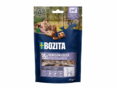 BOZITA Meaty bites Venison and duck - pamlsek pro psa - 70g
