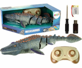LeanToys Dálkově ovládaný mořský mozasaurus plavecký na d...
