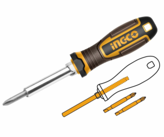 Ingco AKISD0608 Šroubovák 6 v 1 CrV
