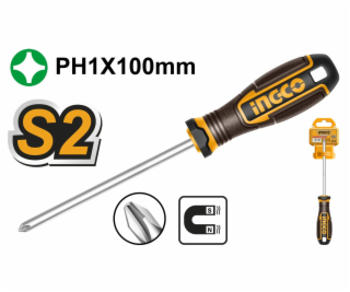 Ingco HSDPH1100 Šroubovák křížový 5x100mm PH1 S2 KLC